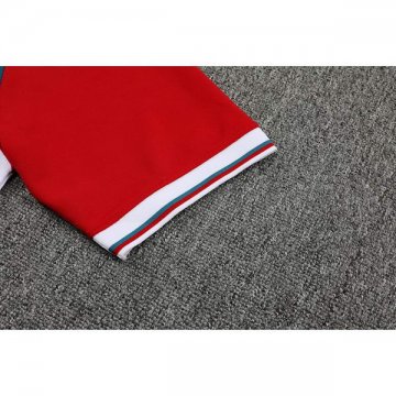 Camiseta Polo del Liverpool 22-23 Verde Blanco Rojo