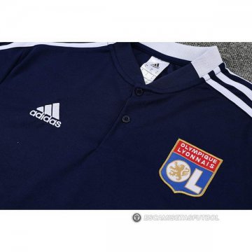 Camiseta Polo del Lyon 22-23 Azul