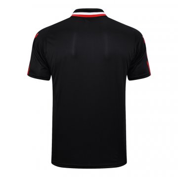 Camiseta Polo del Manchester United 23-24 Negro