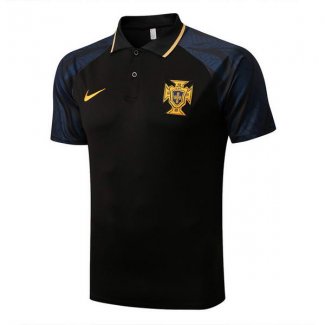 Camiseta Polo del Portugal 22-23 Negro