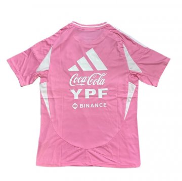 Camiseta Pre Partido del Argentina 2025 Rosa