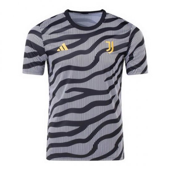 Camiseta Pre Partido del Juventus 2023 Negro - Haga un click en la imagen para cerrar