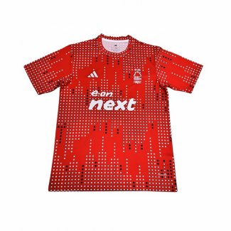 Camiseta Pre Partido del Nottingham Forest 25-26 Rojo