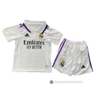 Camiseta Real Madrid 1ª Nino 22-23