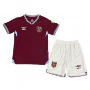 Camiseta West Ham 1ª Nino 25-26