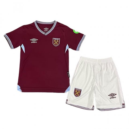 Camiseta West Ham 1ª Nino 25-26 - Haga un click en la imagen para cerrar