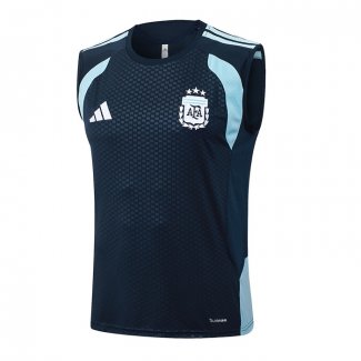 Camiseta de Entrenamiento Argentina Sin Mangas 25-26 Azul