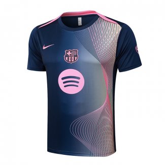 Camiseta de Entrenamiento Barcelona 25-26 Azul Rosa