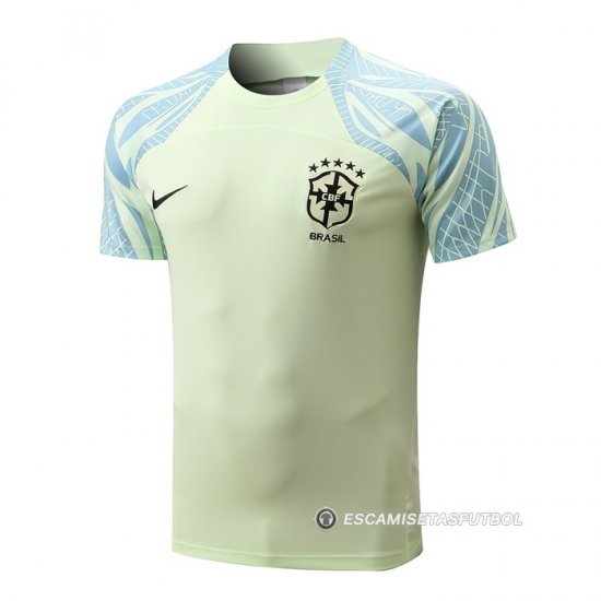 Camiseta de Entrenamiento Brasil 22-23 Verde - Haga un click en la imagen para cerrar