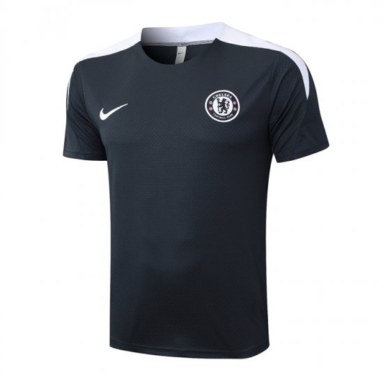 Camiseta de Entrenamiento Chelsea 25-26 Gris - Haga un click en la imagen para cerrar