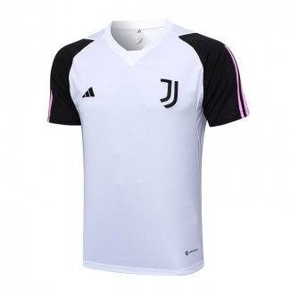 Camiseta de Entrenamiento Juventus 23-24 Blanco