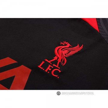 Camiseta de Entrenamiento Liverpool 2022-23 Negro