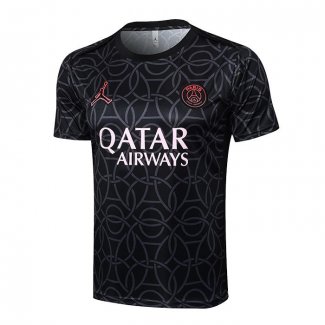 Camiseta de Entrenamiento Paris Saint-Germain Jordan 2024-2025 Negro