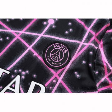 Camiseta de Entrenamiento Paris Saint-Germain Jordan 25-26 Negro Rosa
