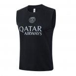 Camiseta de Entrenamiento Paris Saint-Germain Sin Mangas 25-26 Negro
