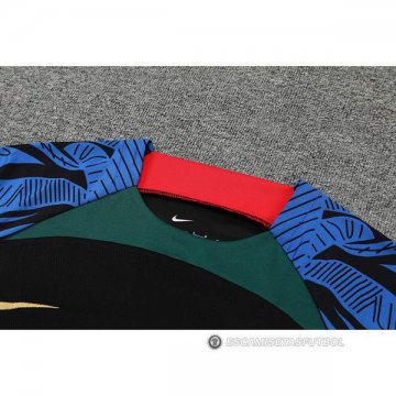 Camiseta de Entrenamiento Portugal 2022-23 Negro