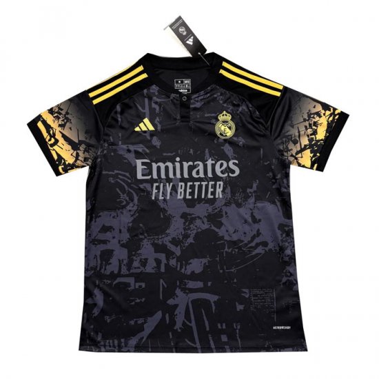 Camiseta de Entrenamiento Real Madrid 2024-25 Negro - Haga un click en la imagen para cerrar