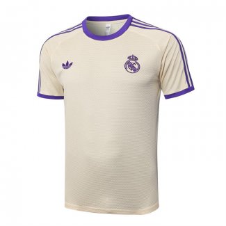 Camiseta de Entrenamiento Real Madrid 25-26 Amarillo