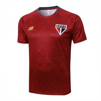 Camiseta de Entrenamiento Sao Paulo 25-26 Rojo