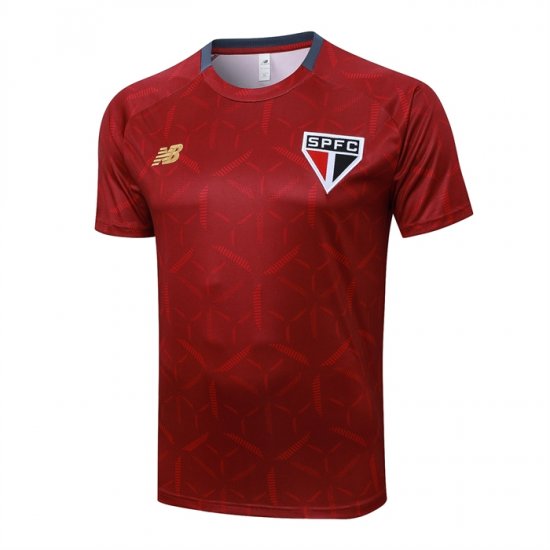 Camiseta de Entrenamiento Sao Paulo 25-26 Rojo - Haga un click en la imagen para cerrar