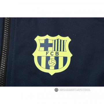 Chandal con Capucha del Barcelona 22-23 Azul