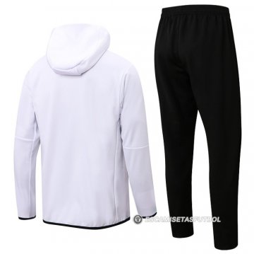 Chandal con Capucha del Brasil 22-23 Blanco