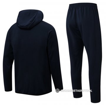 Chandal con Capucha del Paris Saint-Germain 22-23 Azul