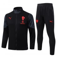 Chandal de Chaqueta del AC Milan 25-26 Negro