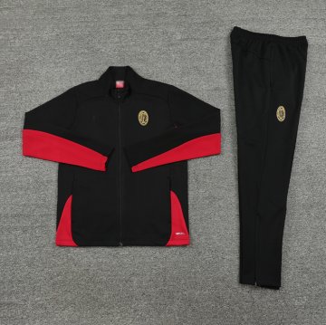 Chandal de Chaqueta del AC Milan 24-25 Negro
