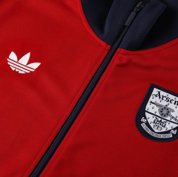 Chandal de Chaqueta del Arsenal 24-25 Rojo Negro