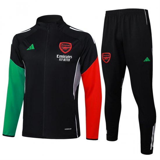 Chandal de Chaqueta del Arsenal 25-26 Negro - Haga un click en la imagen para cerrar
