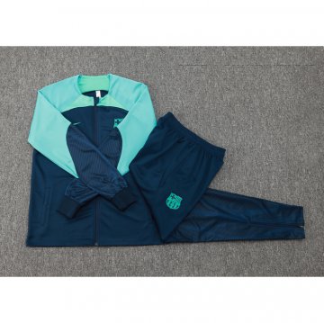 Chandal de Chaqueta del Barcelona Nino 23-24 Azul