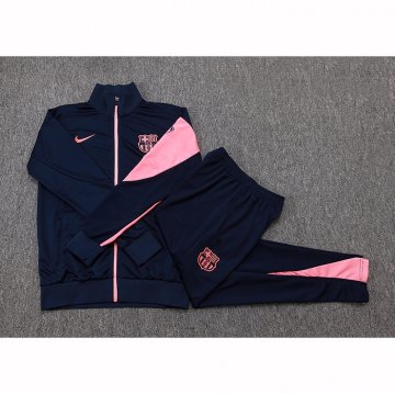 Chandal de Chaqueta del Barcelona Nino 25-26 Azul Rosa