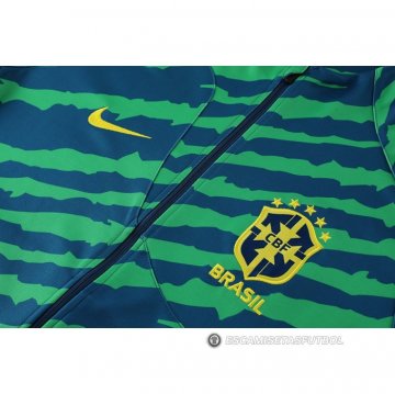 Chandal de Chaqueta del Brasil 2022-23 Verde