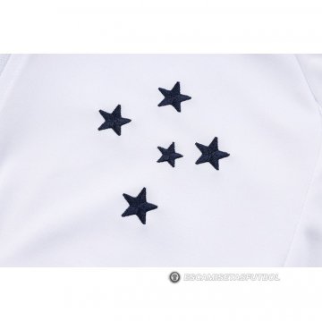 Chandal de Chaqueta del Cruzeiro 23-24 Blanco