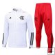 Chandal de Chaqueta del Flamengo 23-24 Blanco
