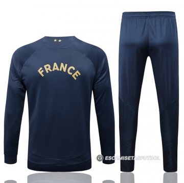 Chandal de Chaqueta del Francia 2022-2023 Azul