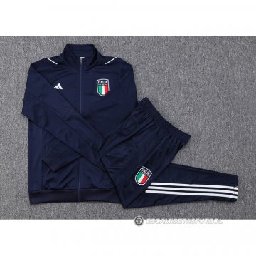 Chandal de Chaqueta del Italia Nino 23-24 Azul