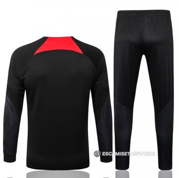 Chandal de Chaqueta del Liverpool 22-23 Negro