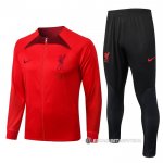 Chandal de Chaqueta del Liverpool Nino 2022-23 Rojo