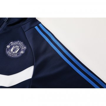 Chandal de Chaqueta del Manchester United 2024-2025 Azul