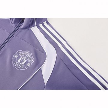 Chandal de Chaqueta del Manchester United 25-26 Purpura