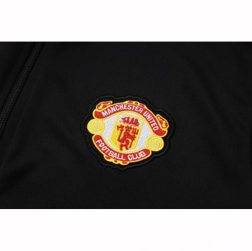 Chandal de Chaqueta del Manchester United Nino 25-26 Negro