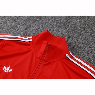 Chandal de Chaqueta del Manchester United Nino 25-26 Rojo