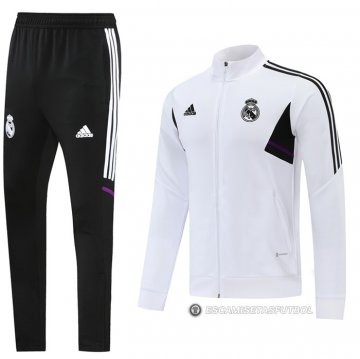Chandal de Chaqueta del Real Madrid 22-23 Blanco