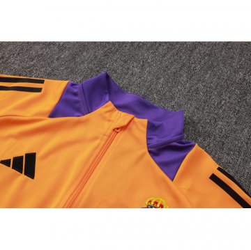 Chandal de Chaqueta del Real Madrid 24-25 Naranja