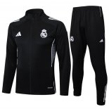 Chandal de Chaqueta del Real Madrid Nino 25-26 Negro