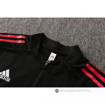 Chandal de Chaqueta del Sao Paulo 22-23 Negro