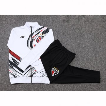 Chandal de Chaqueta del Sao Paulo 25-26 Blanco
