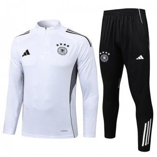 Chandal de Sudadera del Alemania Nino 25-26 Blanco